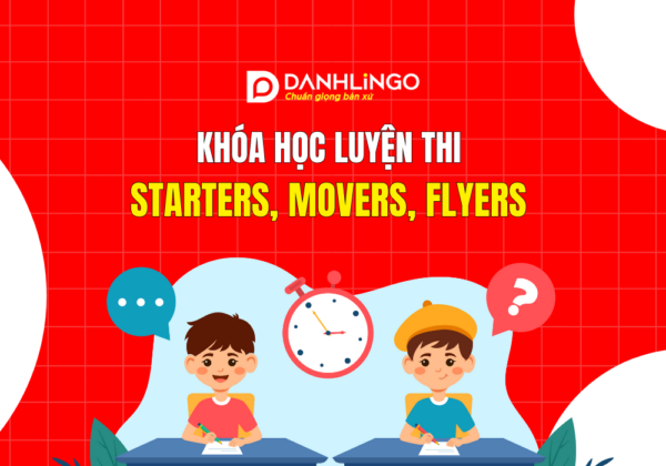 Khóa học luyện thi Starters, Movers, Flyers uy tín tại TP.HCM