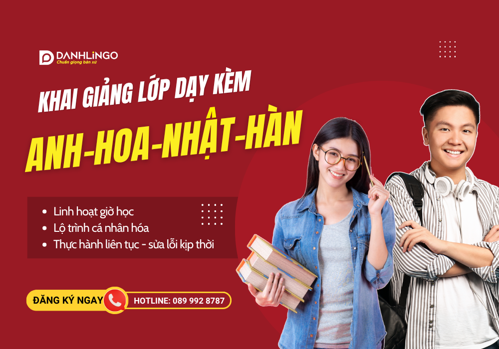 Lớp học kèm ngoại ngữ tại TPHCM 1 Lớp học kèm ngoại ngữ tại TPHCM