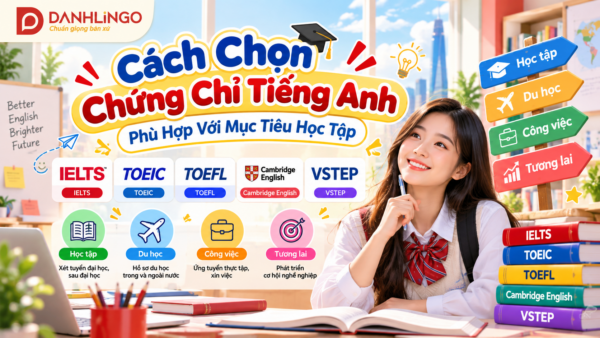 Cách chọn chứng chỉ tiếng Anh phù hợp với mục tiêu học tập