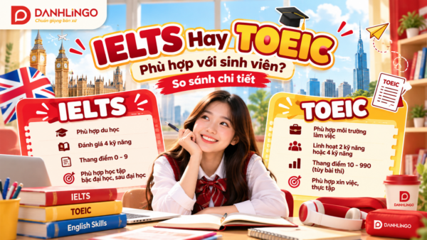 IELTS hay TOEIC phù hợp với sinh viên?