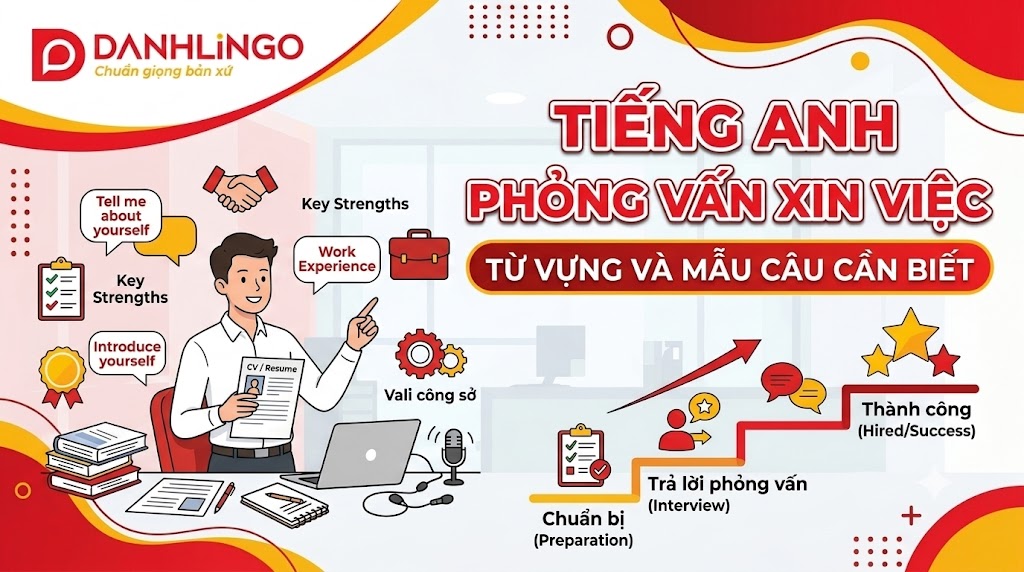 Tiếng Anh Phỏng Vấn Xin Việc: Từ Vựng Và Mẫu Câu Cần Biết 1 Tiếng Anh Phỏng Vấn Xin Việc: Từ Vựng Và Mẫu Câu Cần Biết