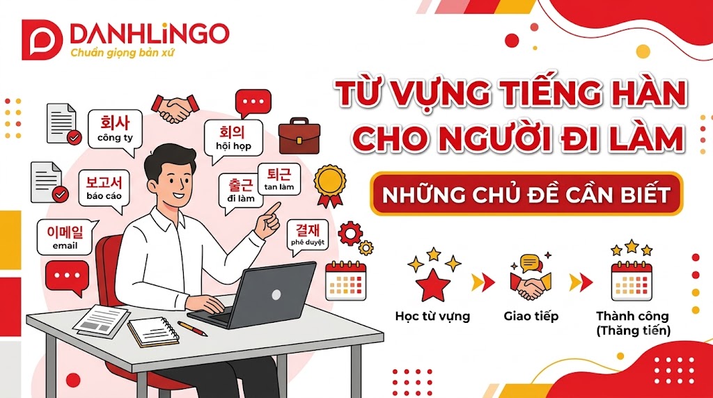 Từ Vựng Tiếng Hàn Cho Người Đi Làm: Những Chủ Đề Cần Biết